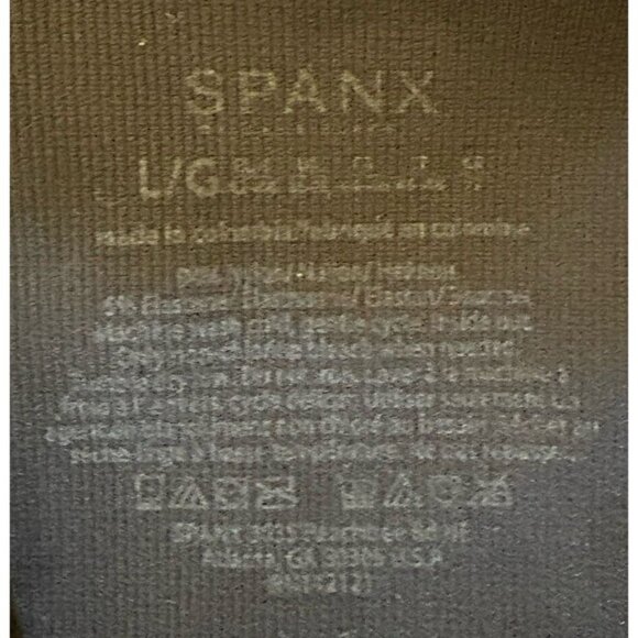 Assets by Spanx Women's Ponte Shaping Leggings Black Size Large - Picture 3 of 5